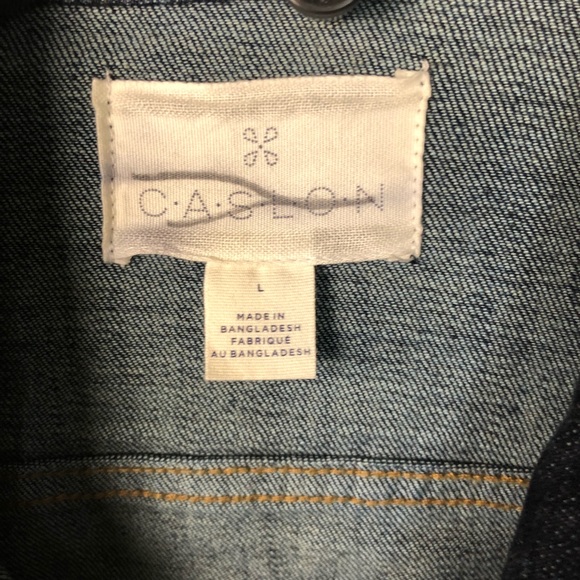 Caslon Demin jacket size L - Picture 4 of 6